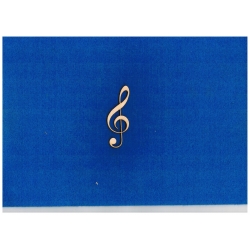 Klucz wiolinowy , muzyka     7,5x2,5  cm , nutka,nutki